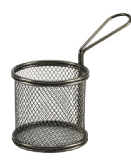 Mini Presentation Round Fry Basket - Image 3